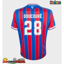 Camisa de Futebol Crystal Palace Cheick Doucoure #28 Equipamento Principal 2025-26 Manga Curta